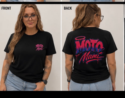 Moto Mami "Graffiti" T-Shirt