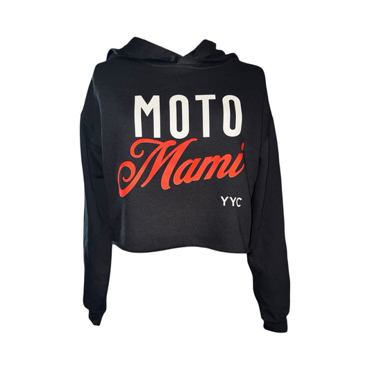 Moto Mami Crop Hoodie